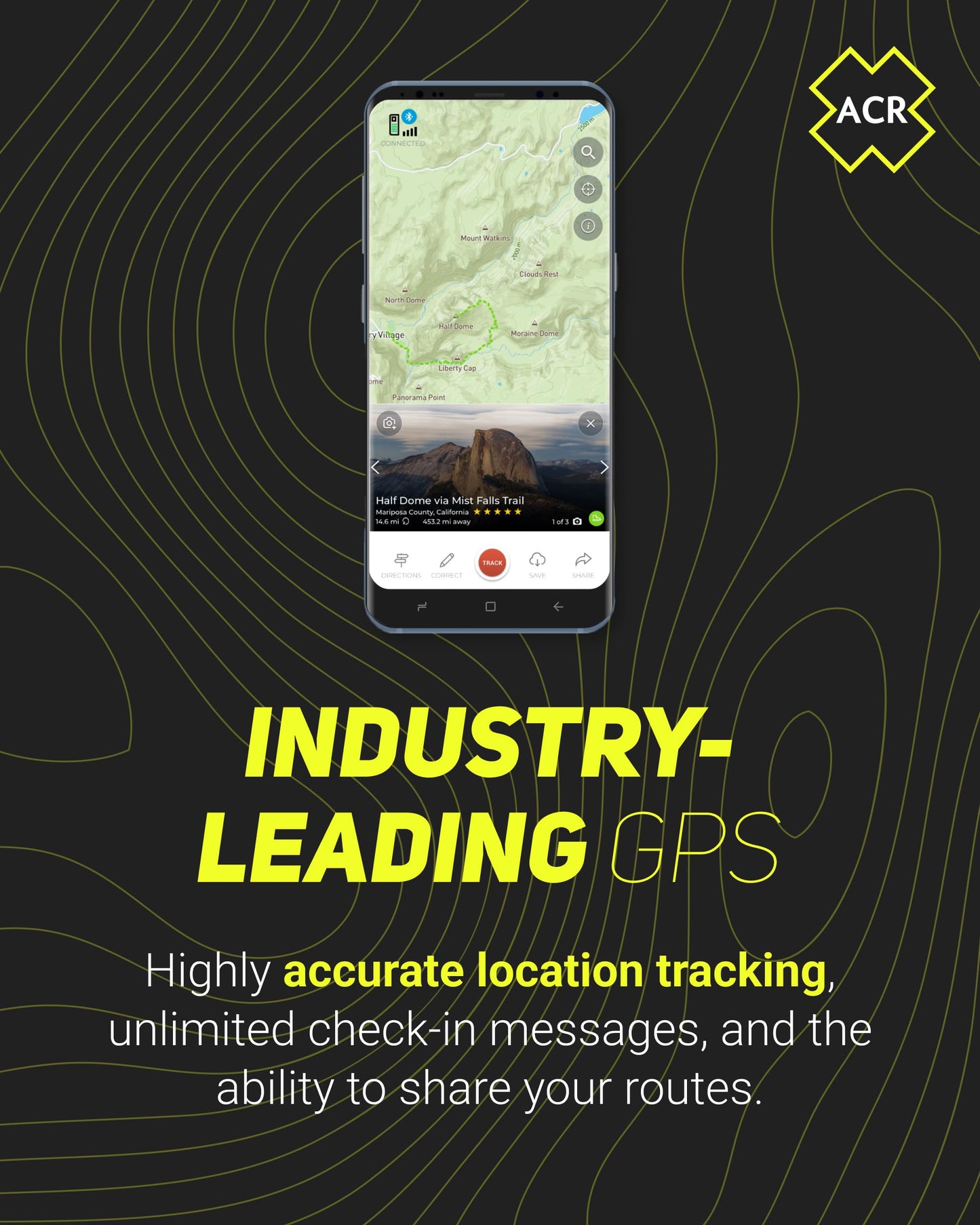 Satellite Communicator with GPS Tracking and SOS Emergency