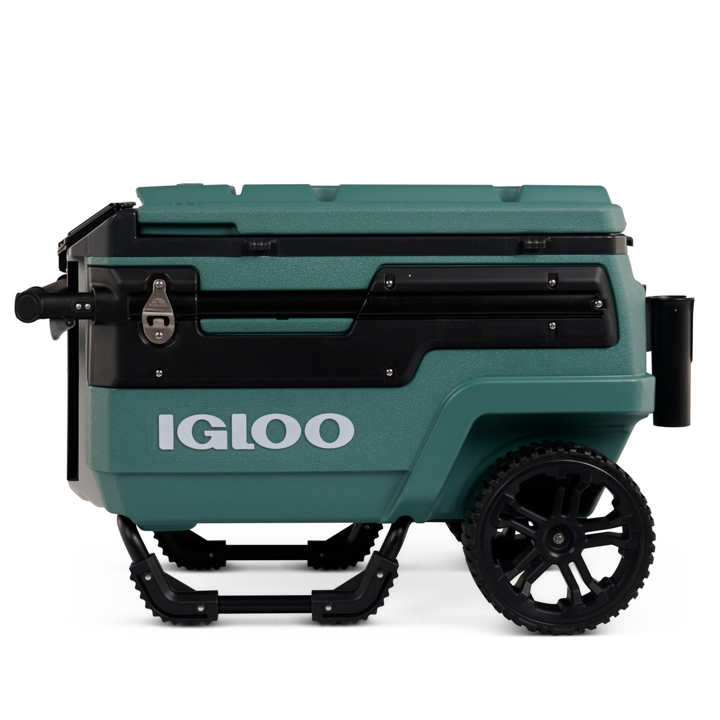 70Qt Wheeled Cooler with Insulated Hard Shell Design