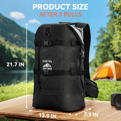 40L Waterproof Roll-Top Dry Backpack for Outdoor Adventures