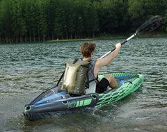 20-45L Waterproof Roll-Top Dry Backpack for Outdoor Use