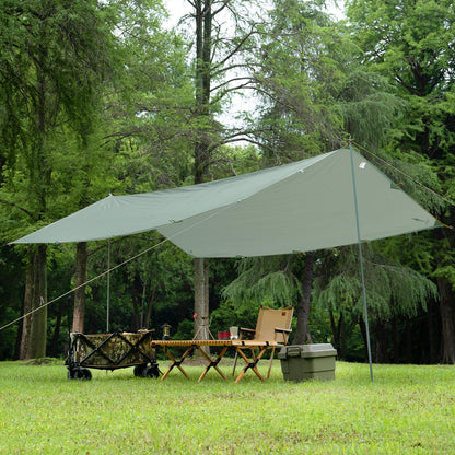 Waterproof Backpacking Tarp Shelter for Camping Travel